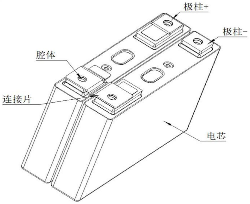 Battery pole welding quality detection device and method