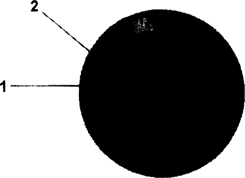 Double-control composite slow-release fertilizer and method for preparing same