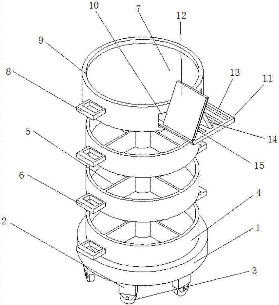 Machine tool rack