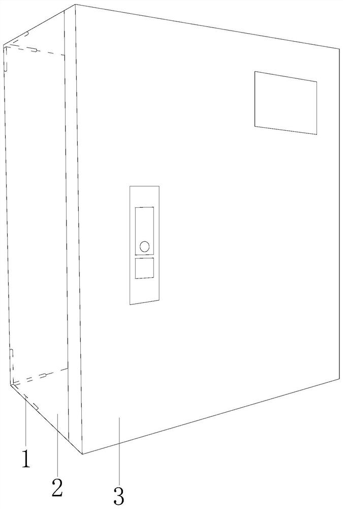 Equipment power distribution control box