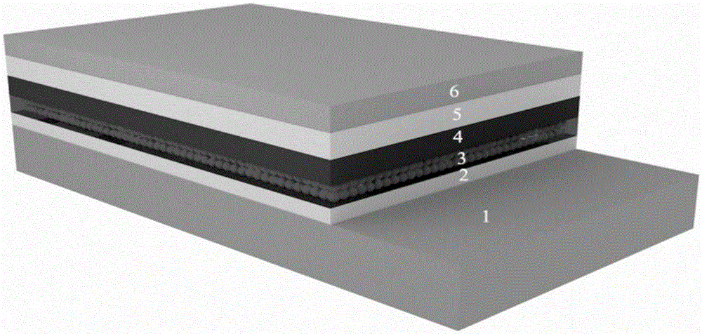 Sr-Pb binary metal composite perovskite material, and preparation and application method thereof