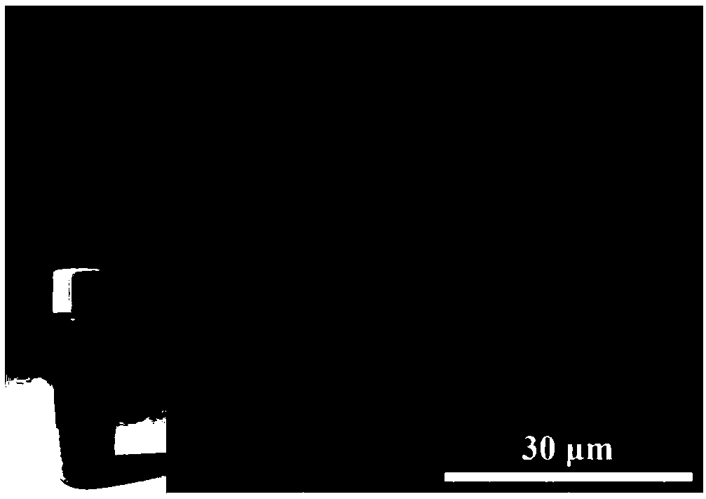 Flexible all-solid transparent supercapacitor with sandwich structure and preparation method thereof