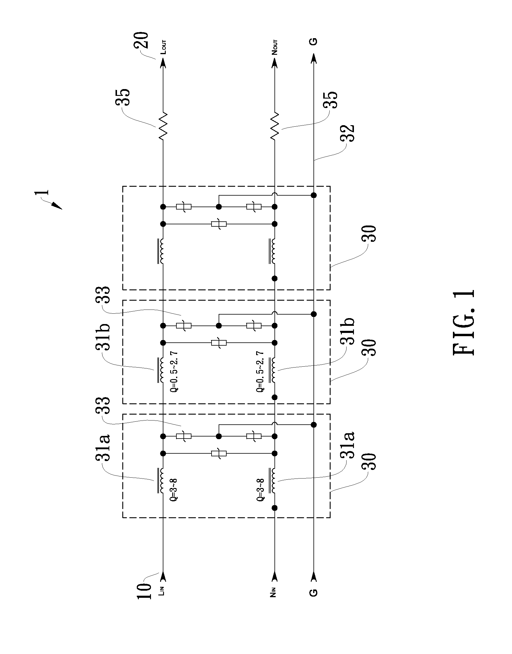 Serially connected surge suppression optimization device