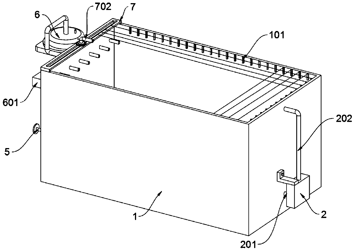 Demonstration device capable of generating multi-mode vortexes for simulating ocean exploration