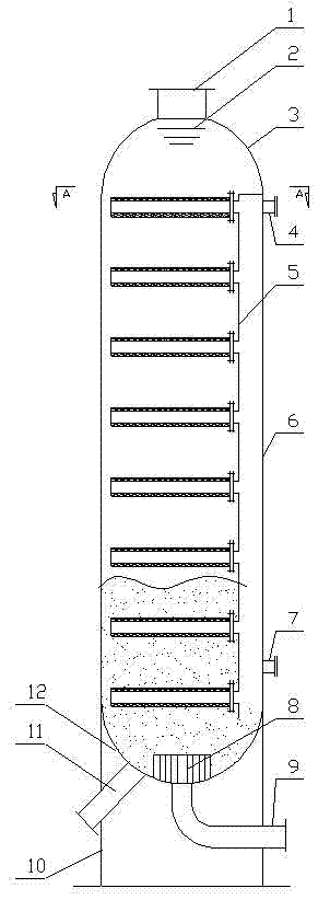 Naphtha hydrogenation method and decoking tank