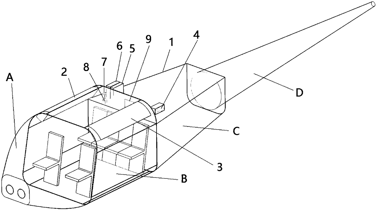 Helicopter air conditioner system