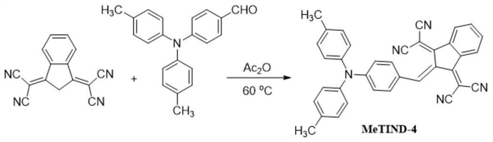 Lipid droplet targeted fluorescent dye as well as preparation method and application thereof