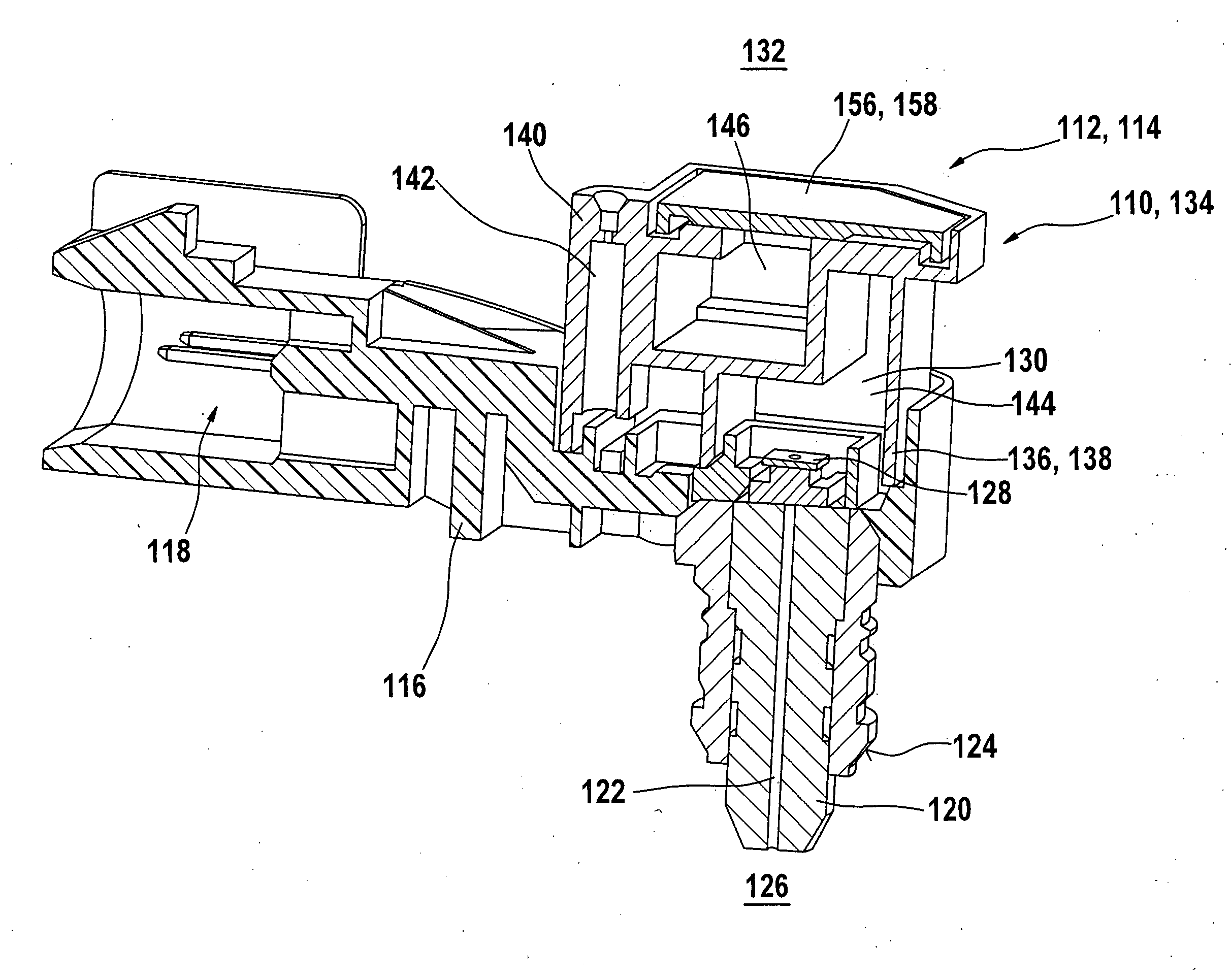 Pressure compensation unit for use in a pressure sensor