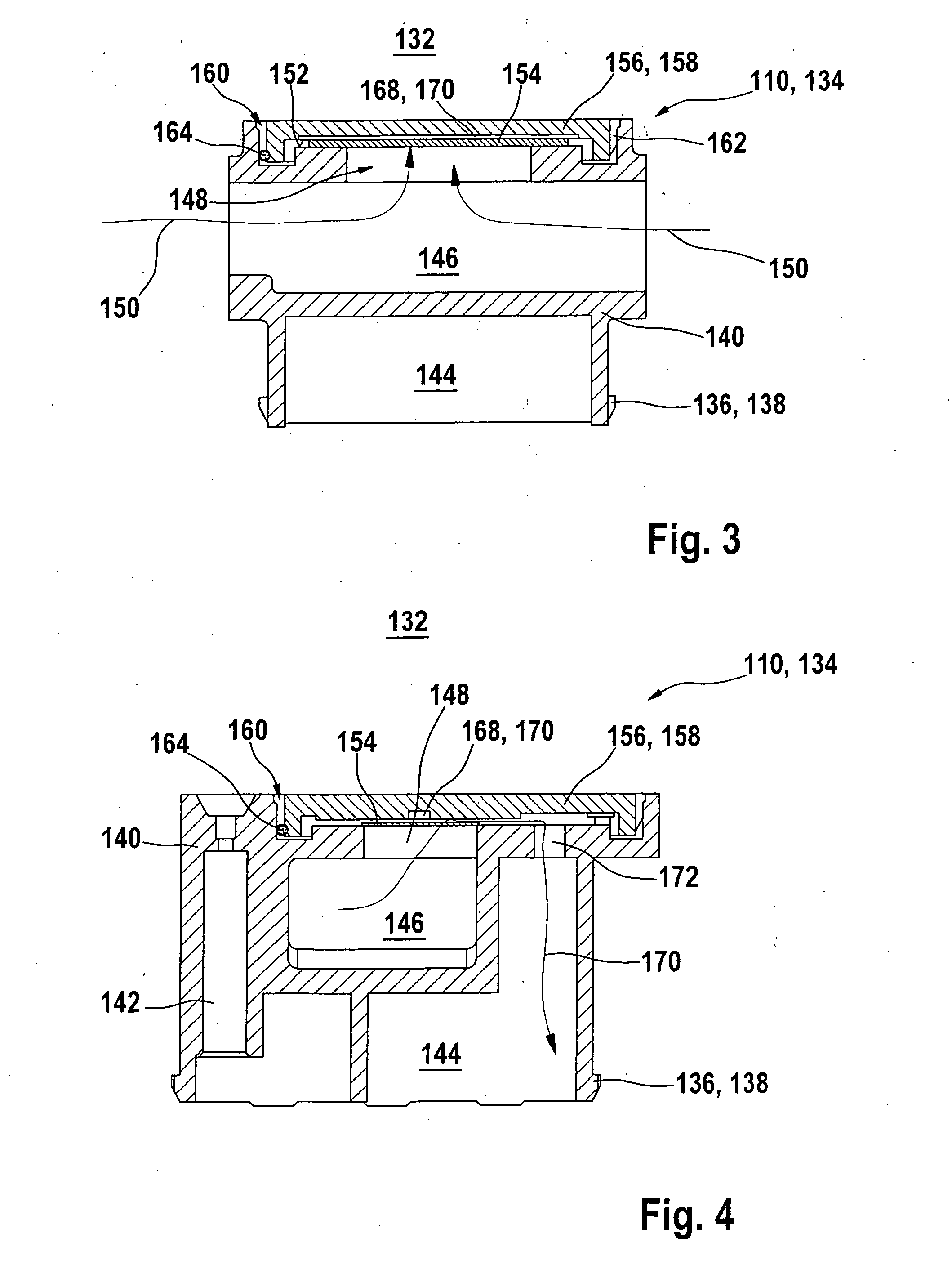 Pressure compensation unit for use in a pressure sensor