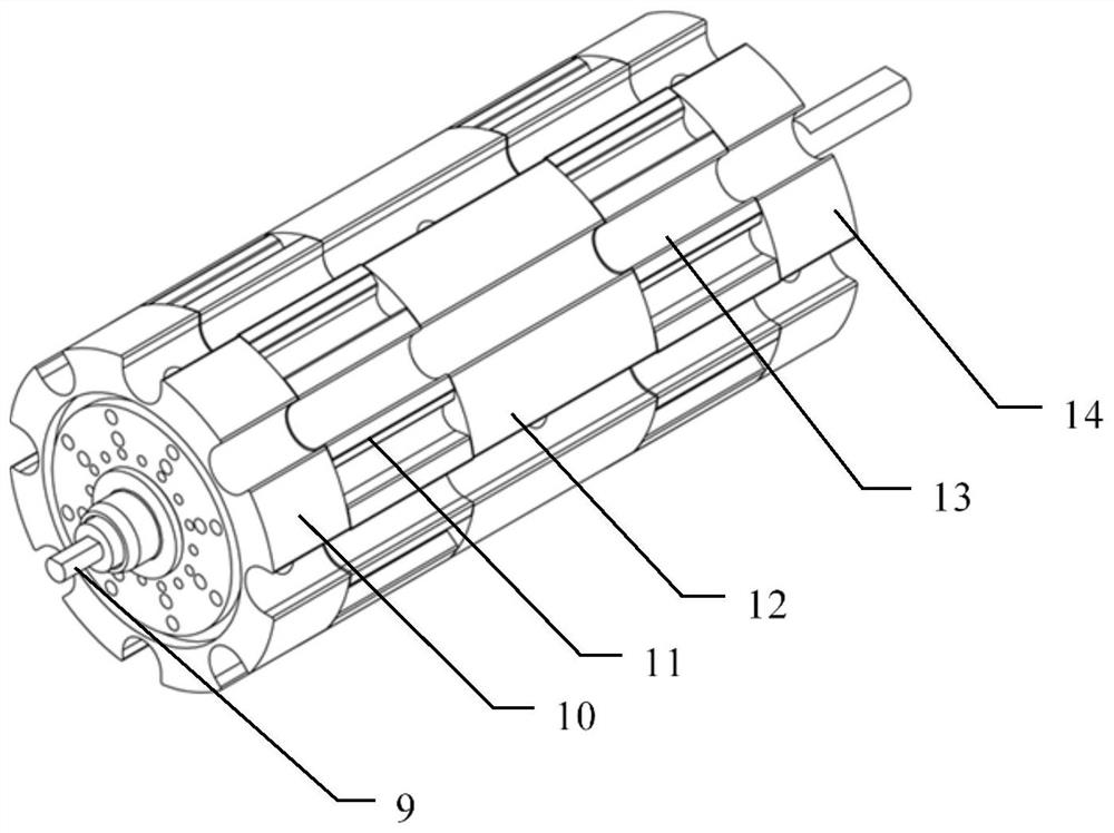 A sampling device for bead filter sticks or bead cigarettes of different diameters and lengths