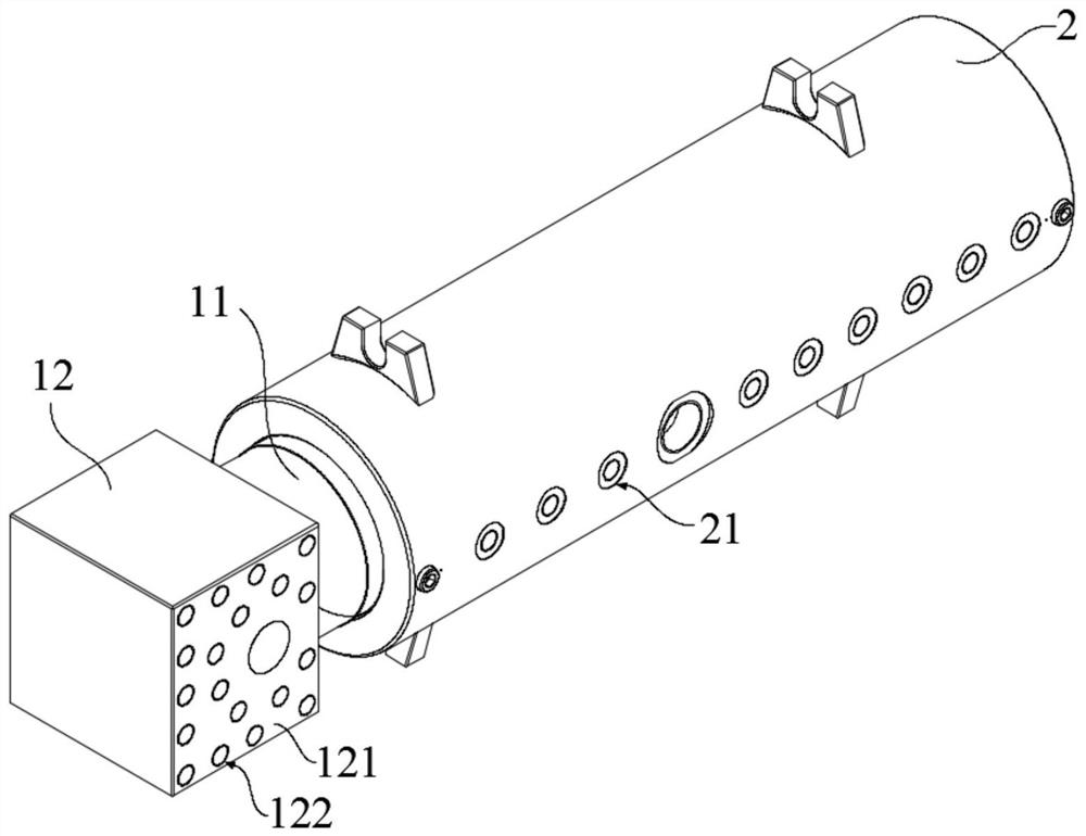 Central rotary joint, pipe winder and continuous pipe operation equipment