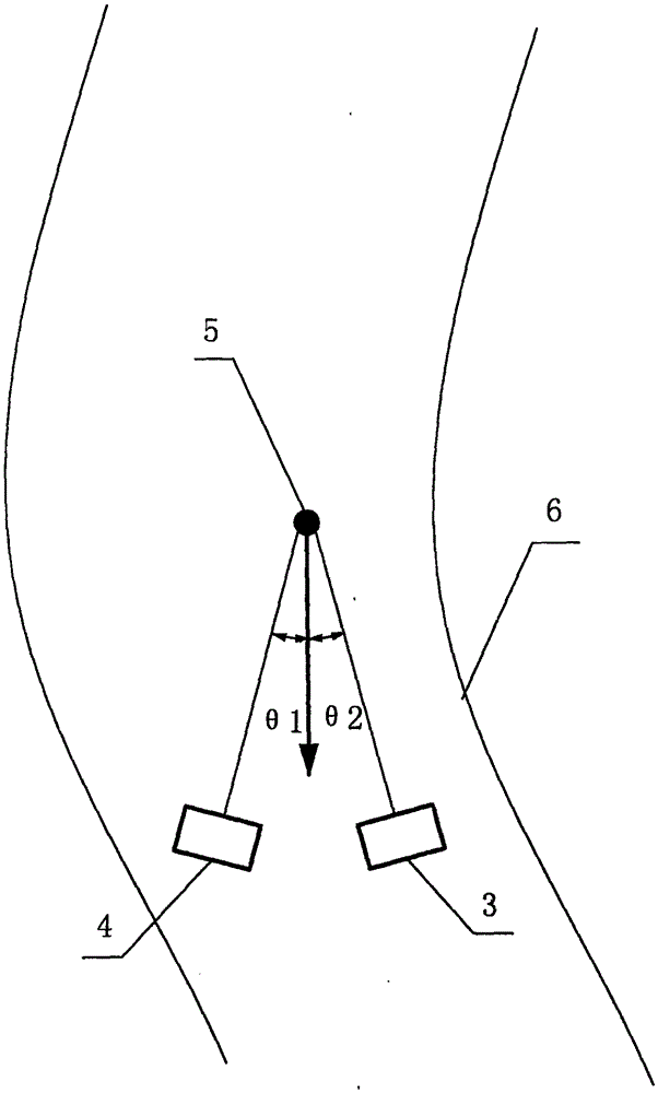 Processing method of using Doppler ultrasonic flow meter to obtain water flow velocity signals