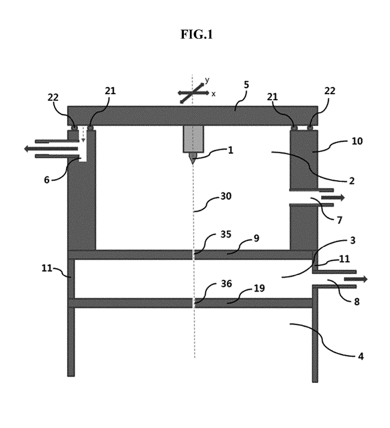 Electron microscope electron gun for facilitating position adjustment and electron microscope including same