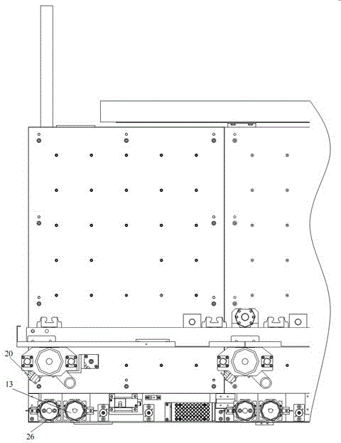 Numerically controlled edge milling machine and automatic switching method thereof