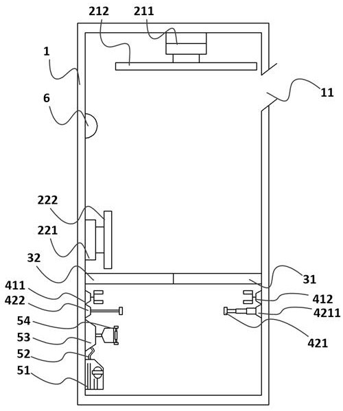 A garbage compression treatment device based on biological detection and its working method