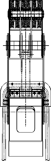 Self-adaptive steel truss girder gravity center and installation inclination angle change hoisting lifting appliance and construction method