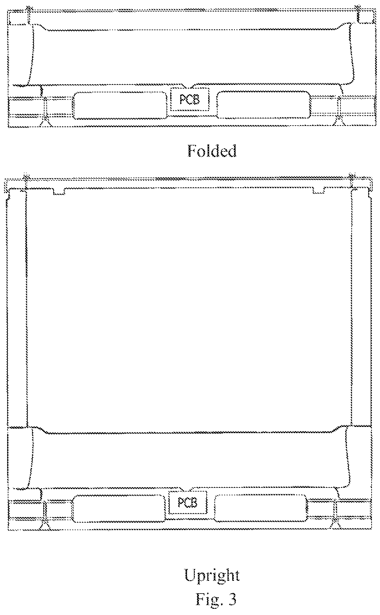 Method for connecting recyclable logistics apparatus