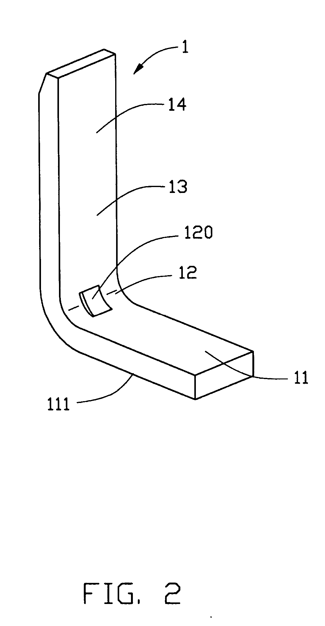 Terminal for electrical connector