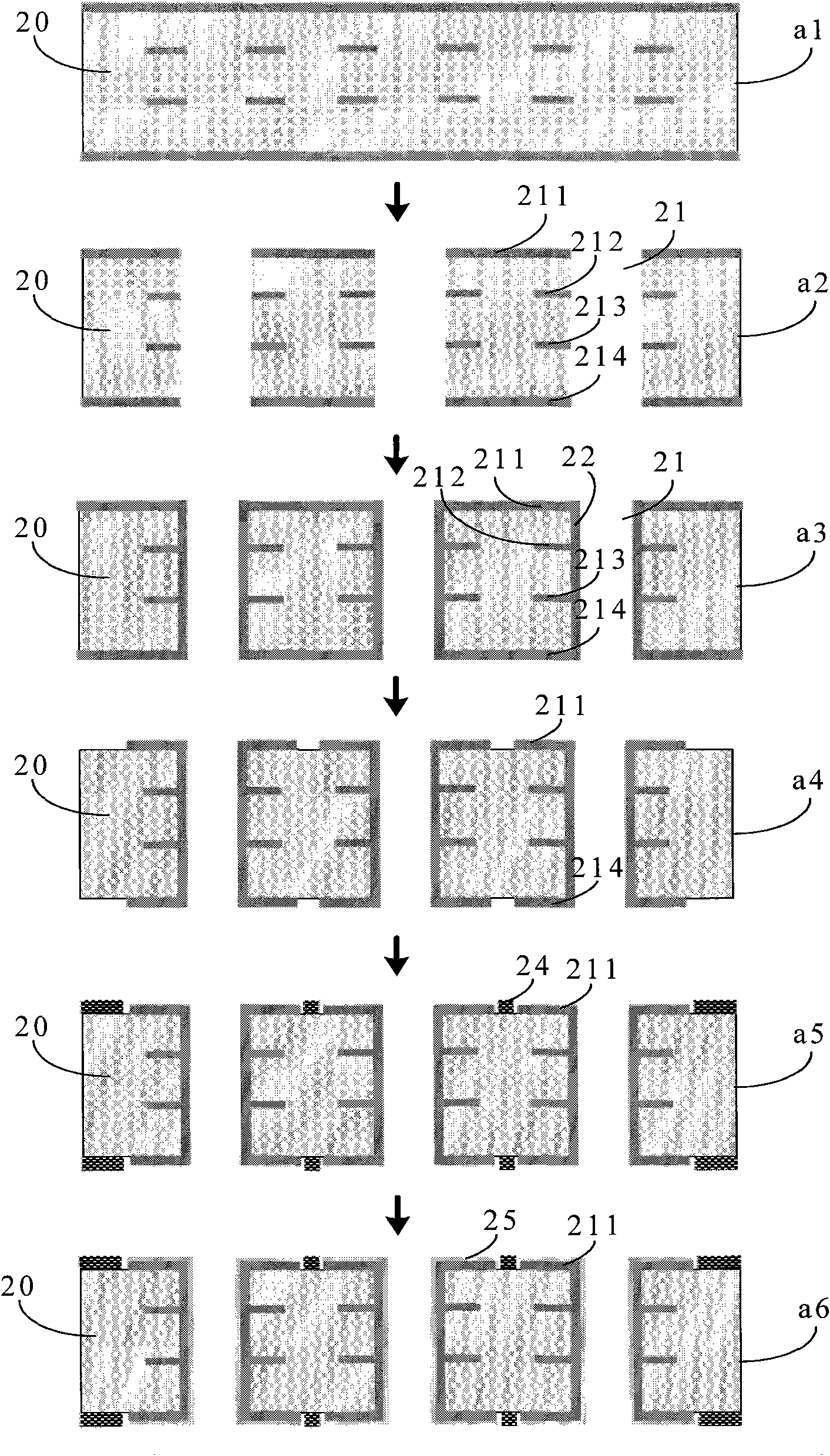 PCB with interconnected blind holes and processing method thereof