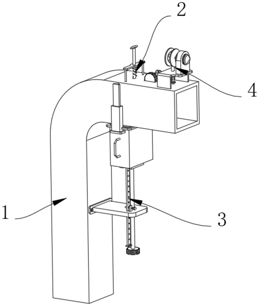 Smoke dust treatment device for large casting equipment and use method of smoke dust treatment device