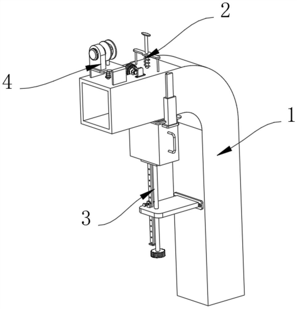 Smoke dust treatment device for large casting equipment and use method of smoke dust treatment device