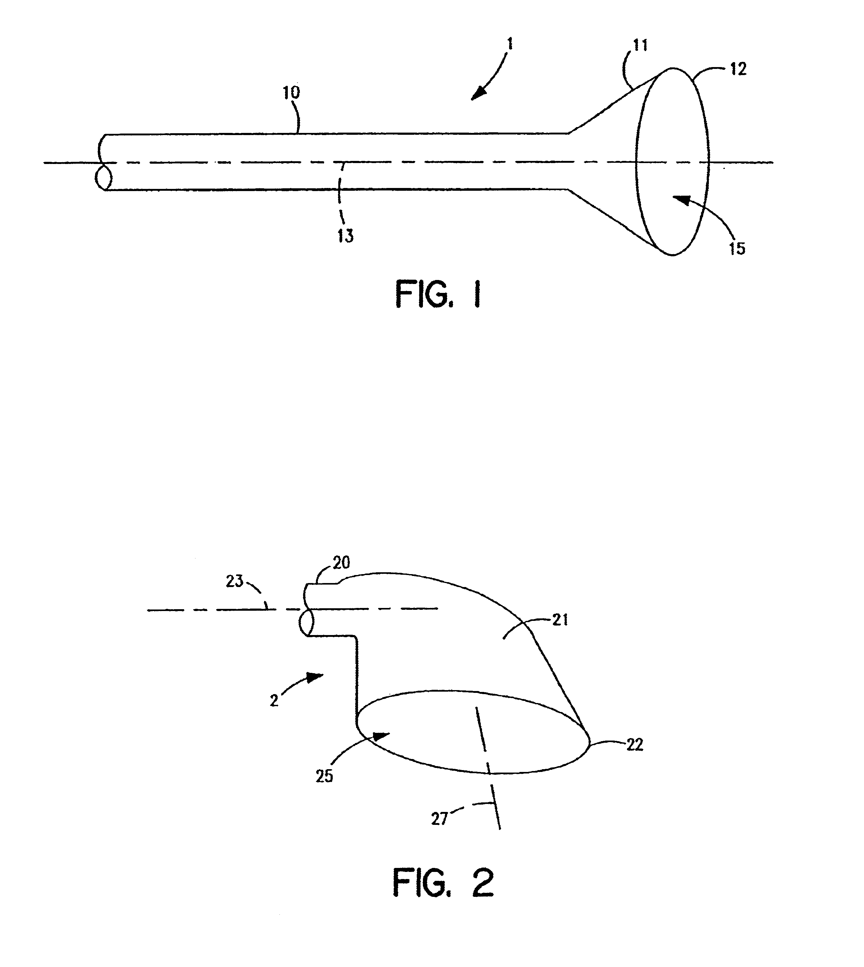 Flared coronary artery bypass grafts