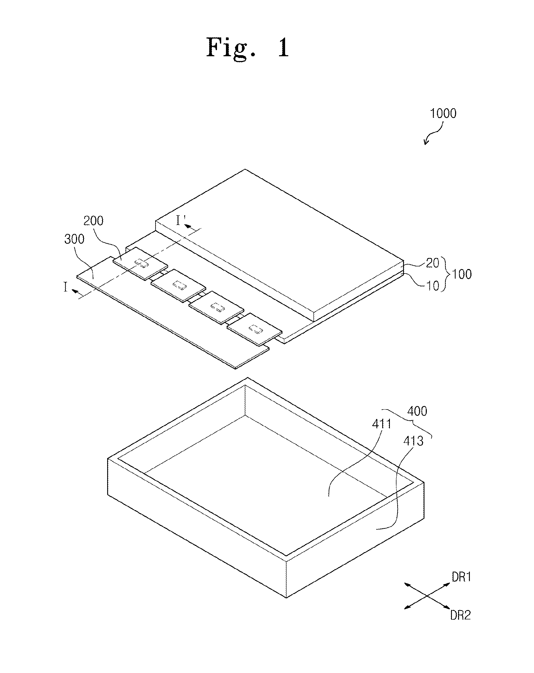 Chip-on-film package and display device having the same