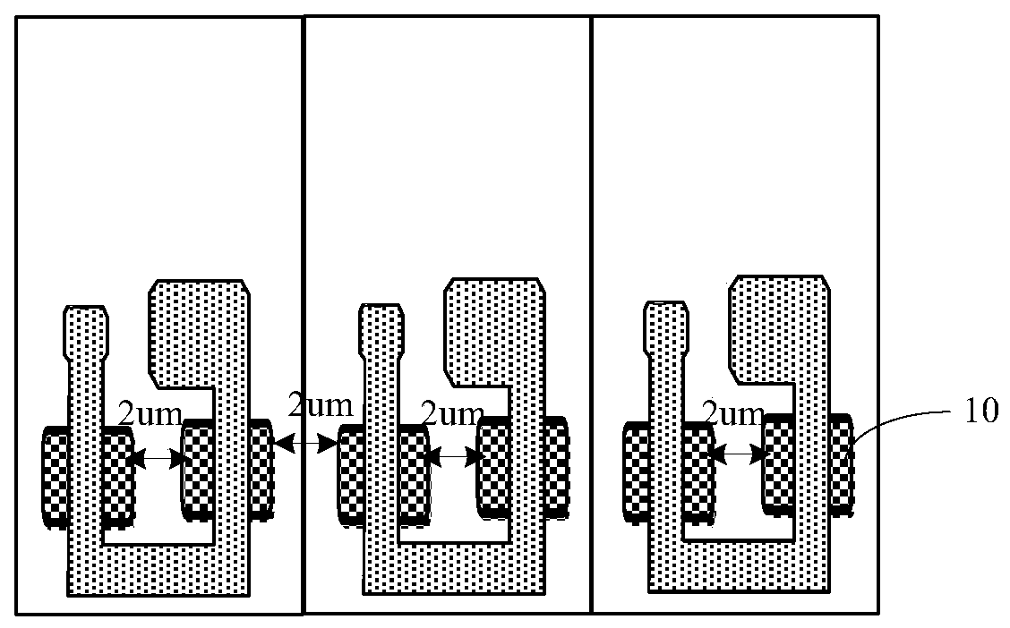 A kind of array substrate, display panel and display device