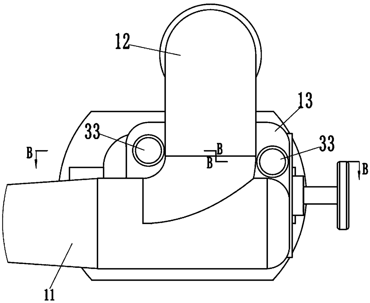 Detachable firefighting monitor