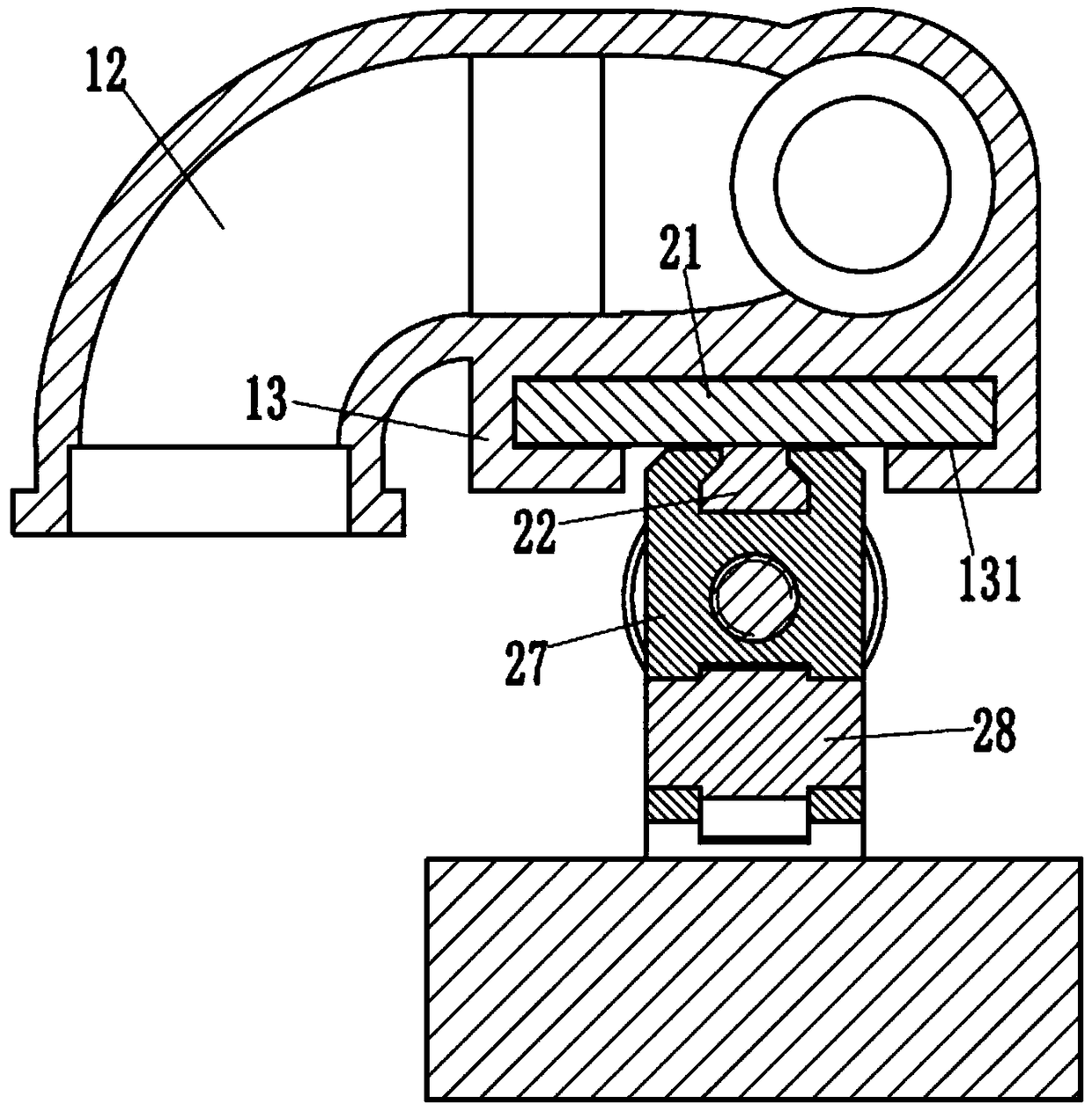 Detachable firefighting monitor