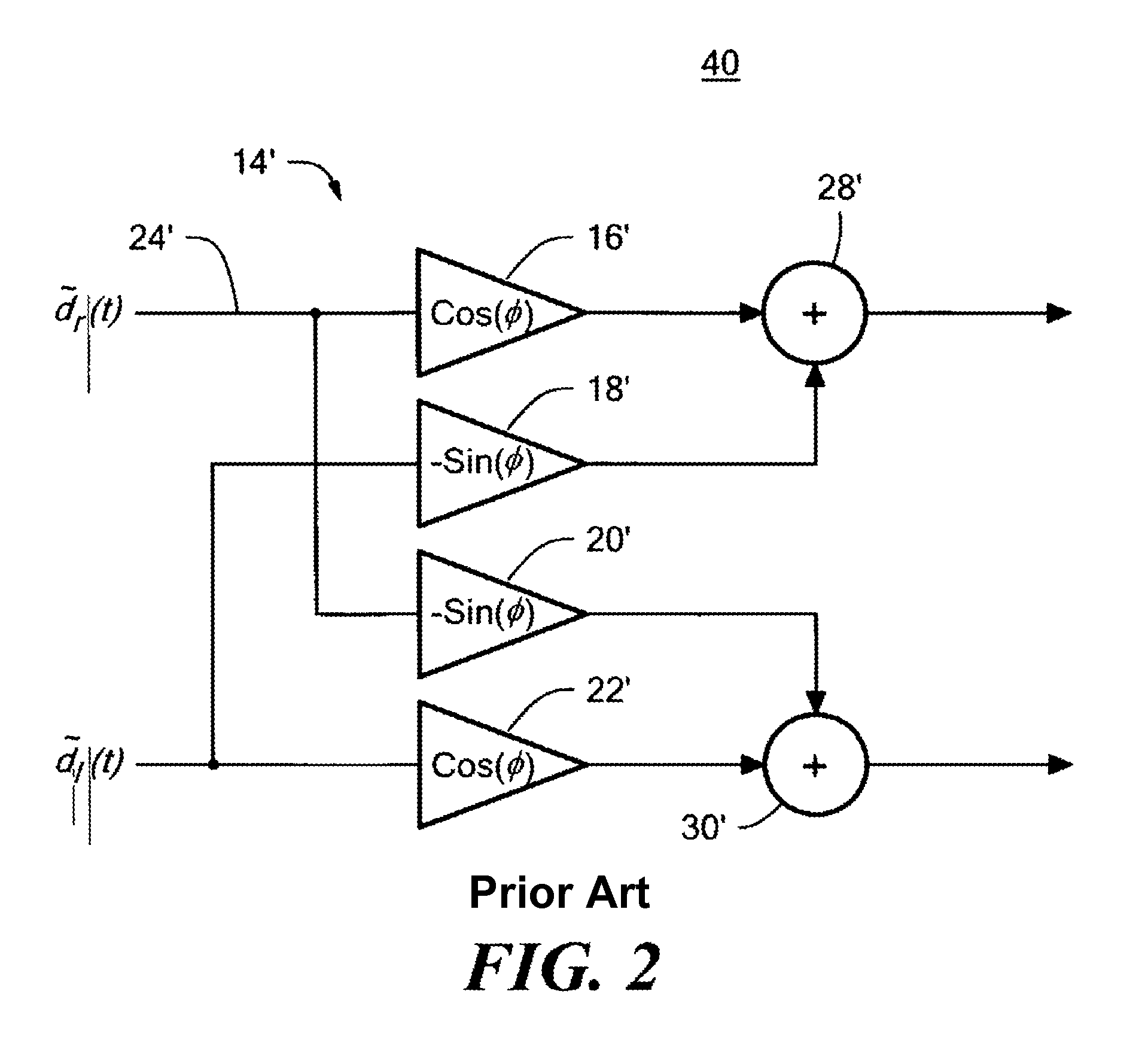 Wideband quadrature imbalance compensation system and method