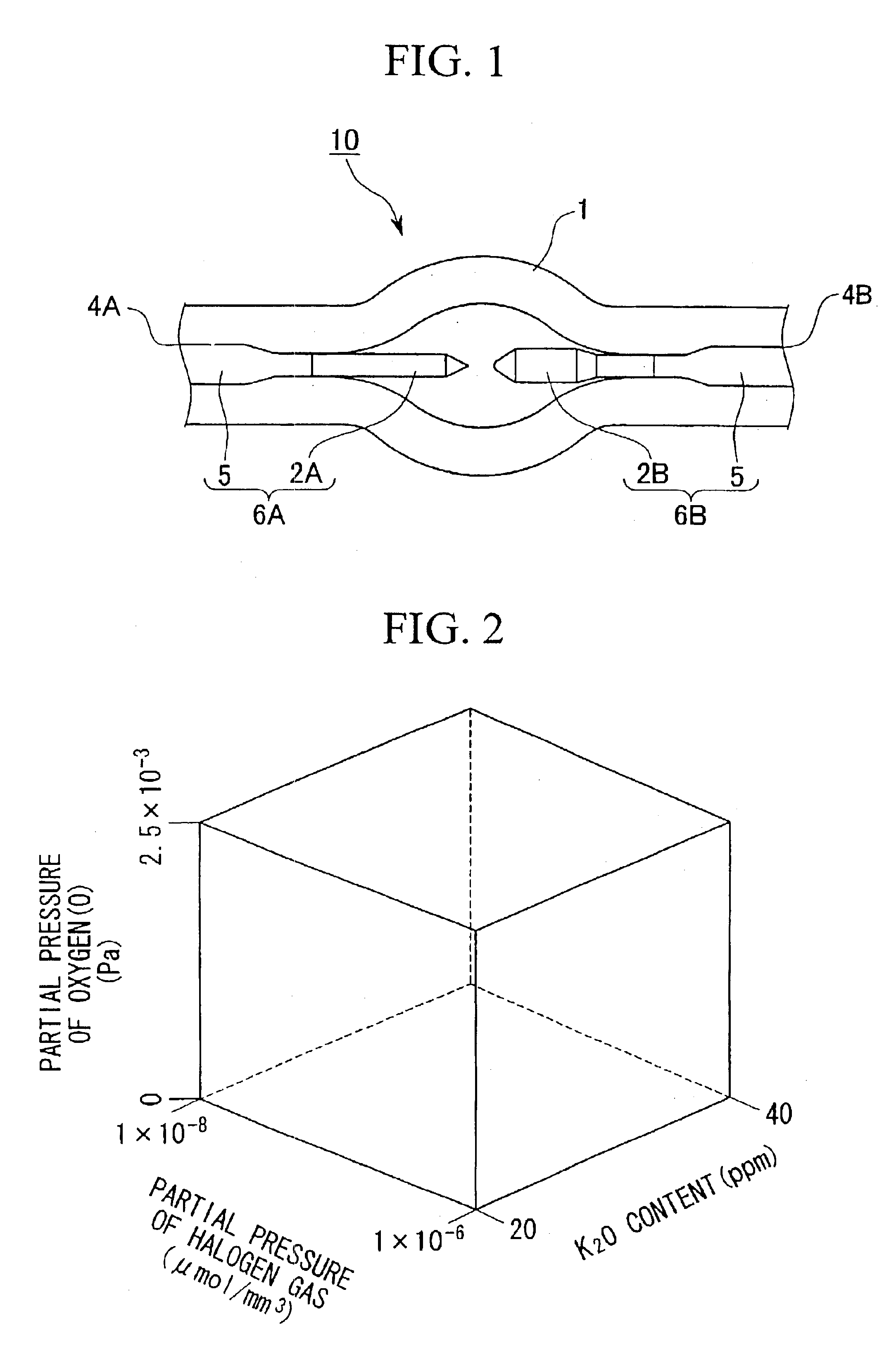 High pressure discharge lamp and method of production therefor