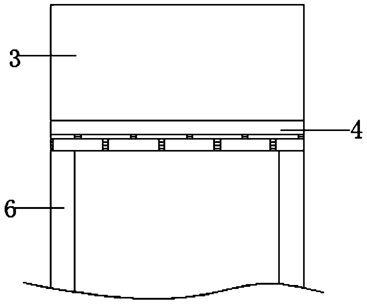 Fly ash iron removal device for building