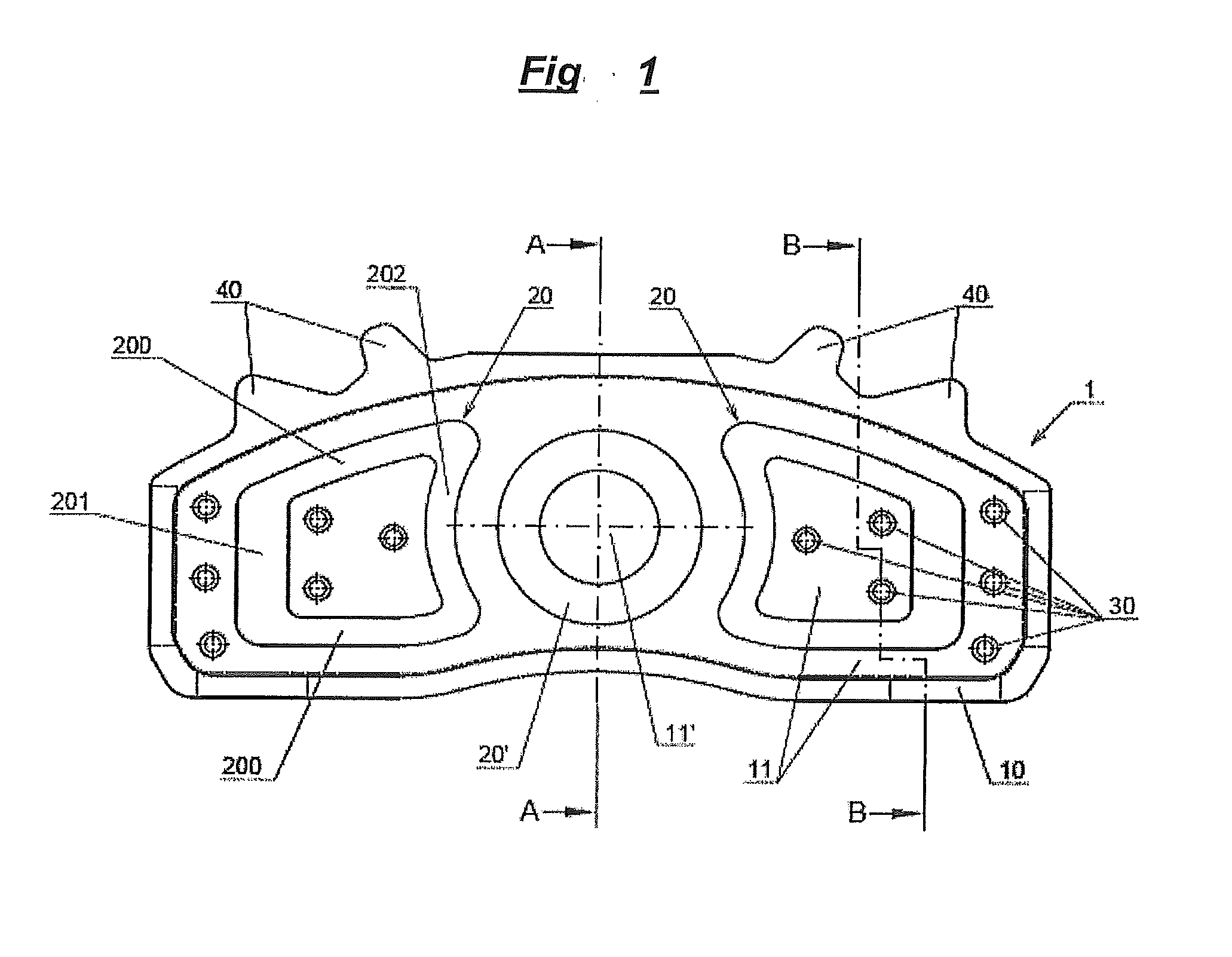 Friction lining carrier plate