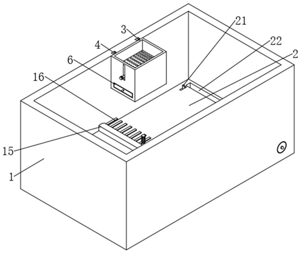 A split type multifunctional fish pond