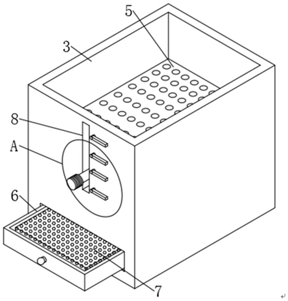 A split type multifunctional fish pond