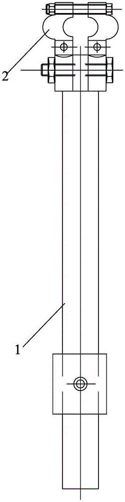 Large ship deck mechanical brake structure and application method based on positioning device