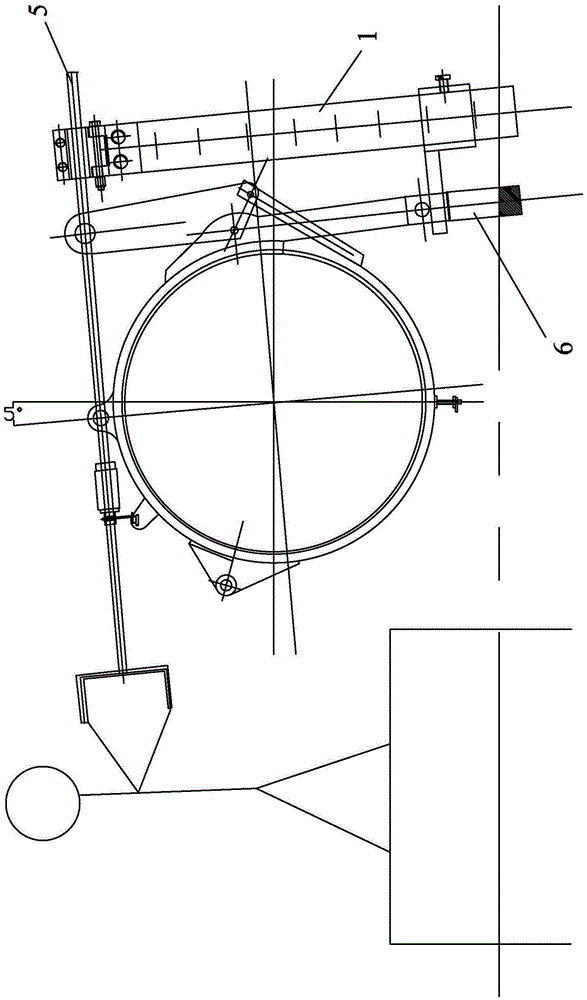 Large ship deck mechanical brake structure and application method based on positioning device