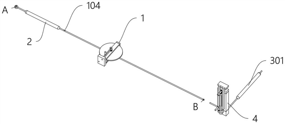 Extraperitoneal cavity visible balloon dilatation device for laparoscope