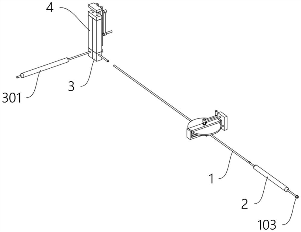 Extraperitoneal cavity visible balloon dilatation device for laparoscope