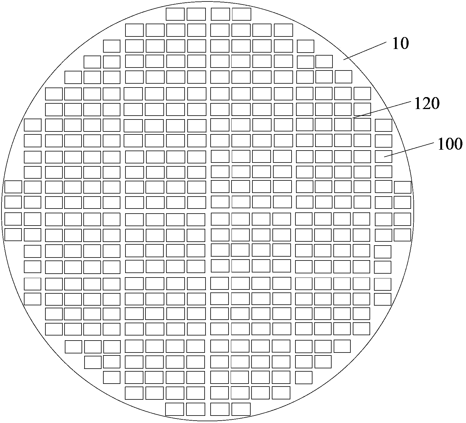 Chip cutting method and chip packaging method