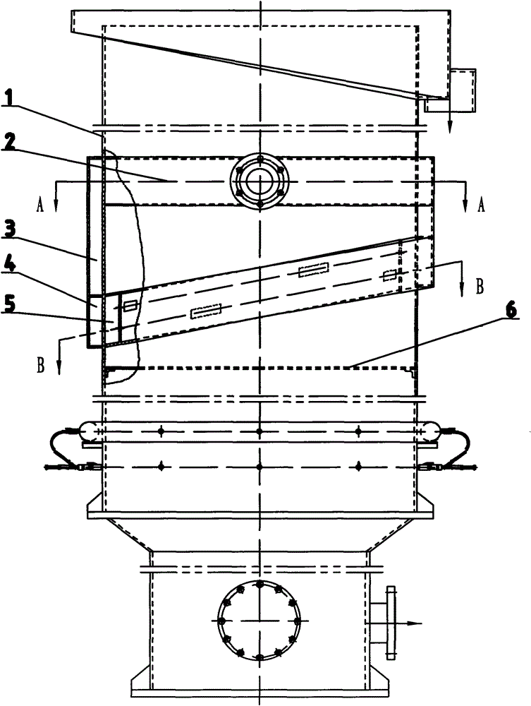 Feeding device of inflatable flotation column