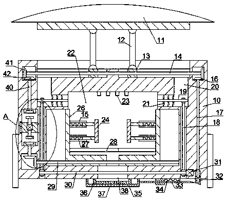 A special installation box for electric switch control cabinet