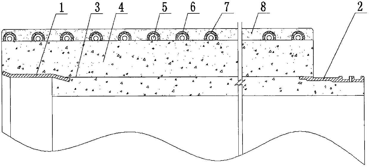 PCCPEC pipeline for fluid conveying