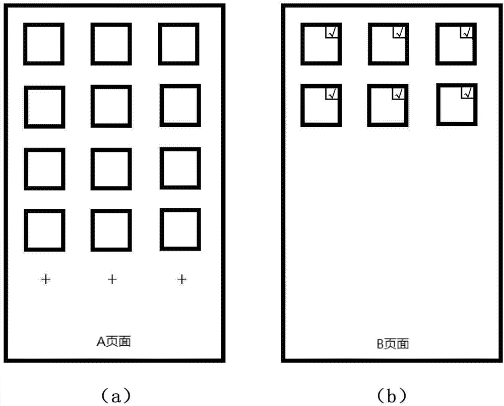 Icon moving method and portable touch terminal using same