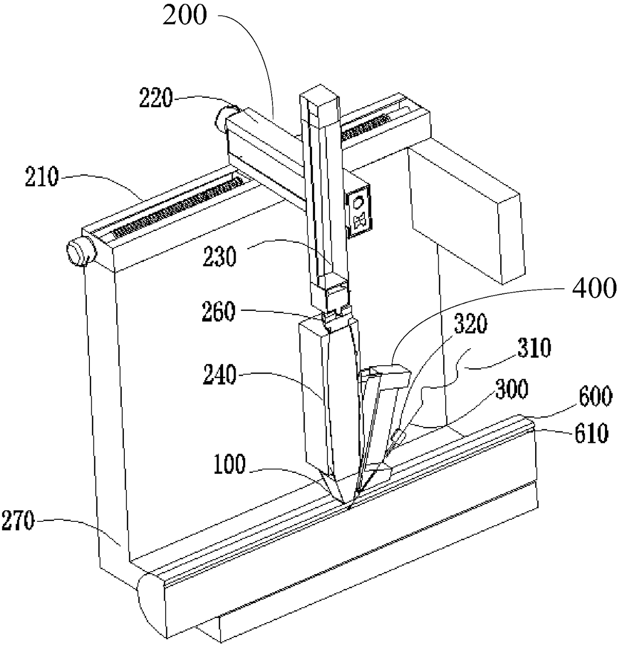 Ultrasonic guiding auxiliary device and system for needle