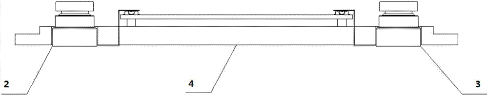 Support for double-camera assembly, split support type double-camera assembly and assembling method