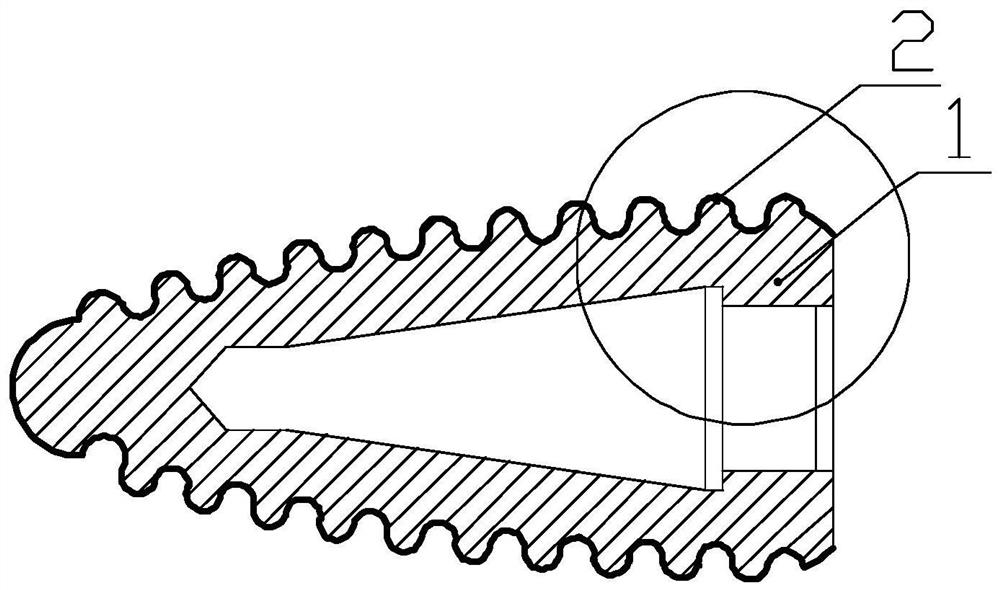 Seamless steel tube plug and preparation method thereof