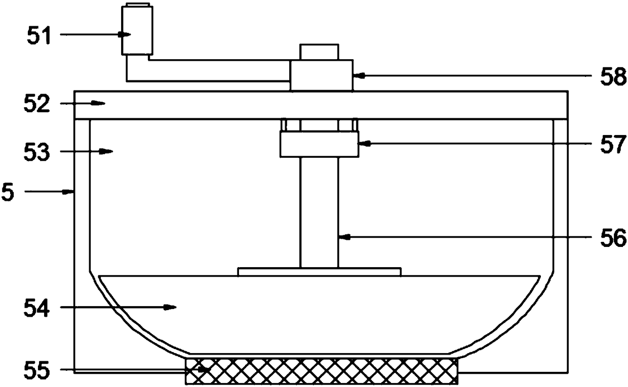 Auxiliary dissolving device for chemical experiment