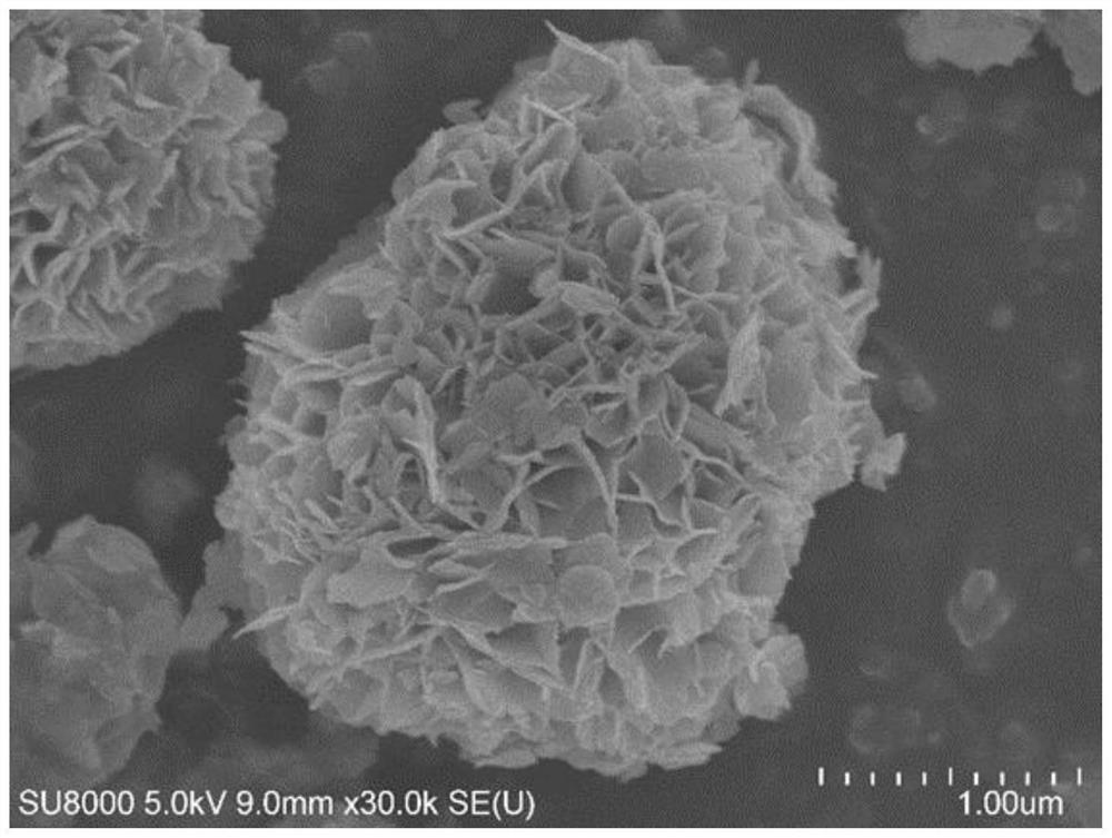 Dye recovery material without secondary pollution, preparation method thereof and dye recovery method